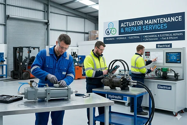 Actuator Maintenance Guide: Pneumatic, Hydraulic & Electric Types